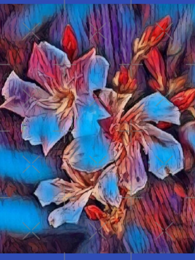 Tropical Blooms n Buds Canvas Etc. by IvaRenee