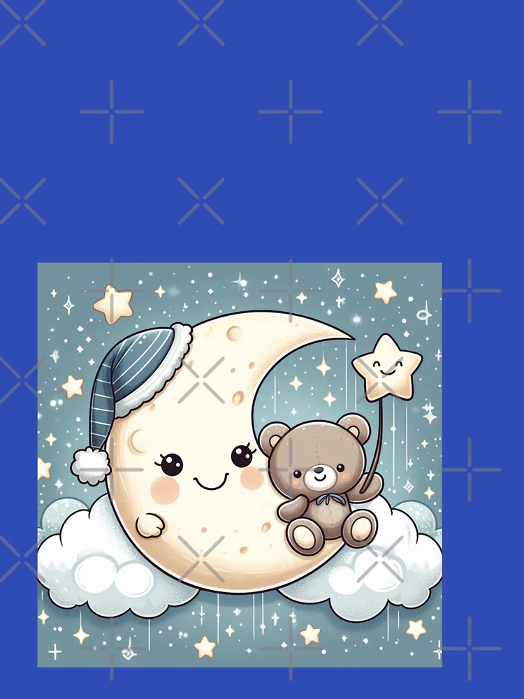 Cute Cartoon Moon Design: Adorable l by nada-art