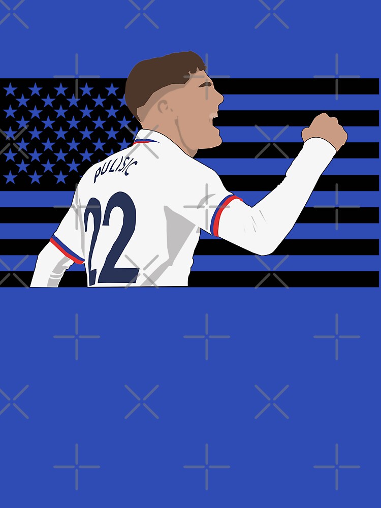 Christian Pulisic US Flag by Hevding