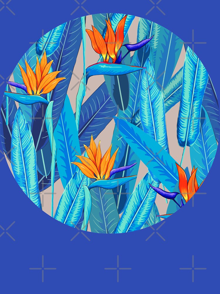 Tropical Garden - Blue Blush by SilverPegasus