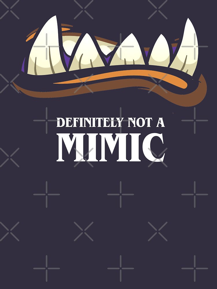 Definitely Not A Mimic Tabletop RPG Gaming by pixeptional
