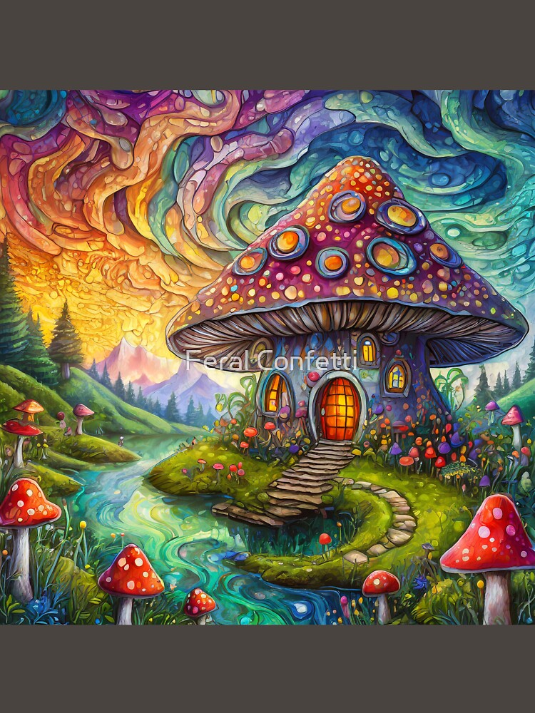 Mushroom House by Feral Confetti