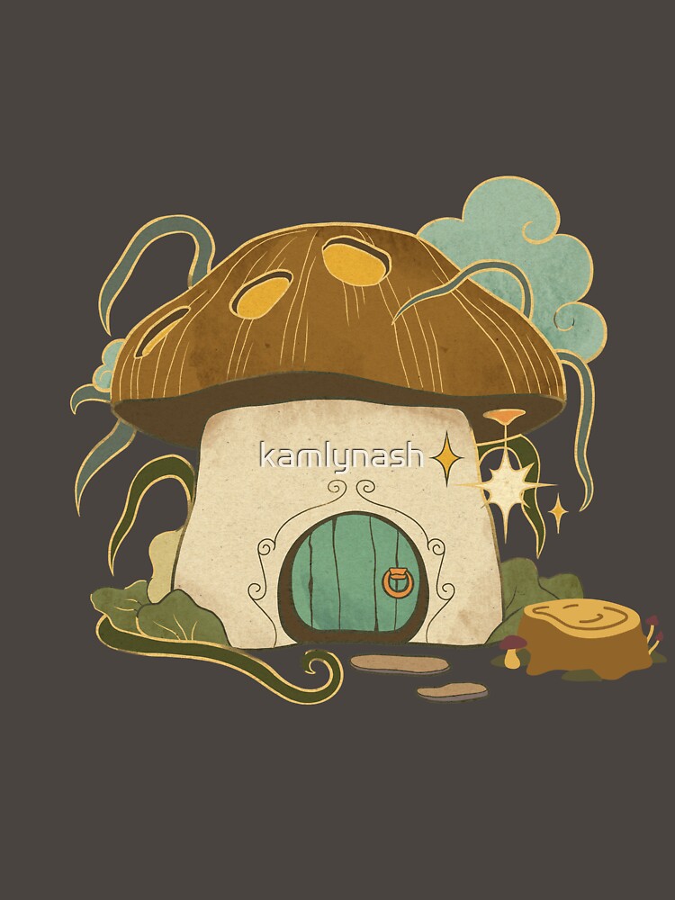 Brown Mushroom Head Hut by kamlynash