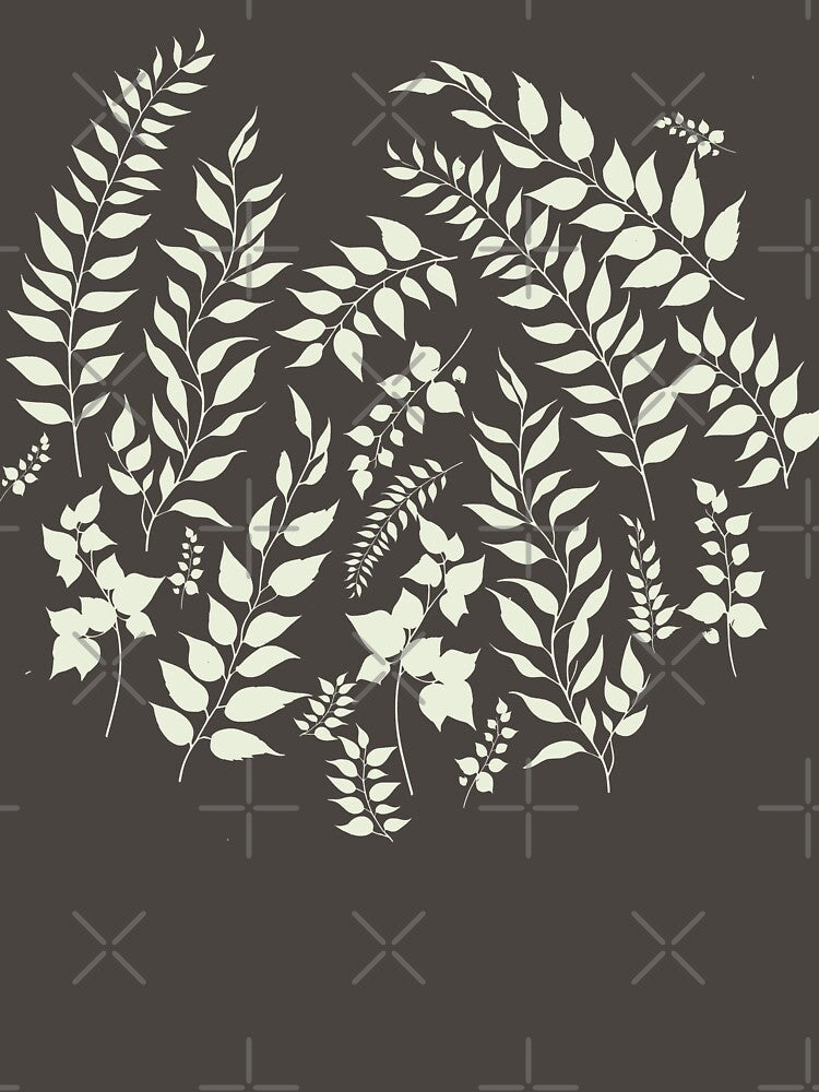 Greenery Botanical Print Celery Green by SilverPegasus