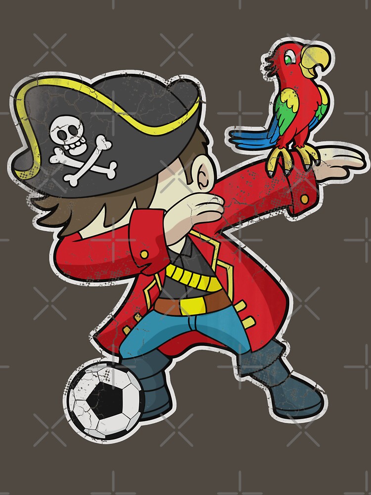 Dabbing Soccer Pirate by frittata