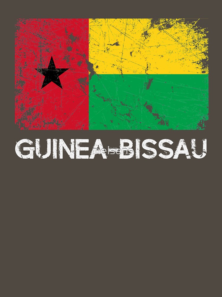 Flag Design | Vintage Made In Guinea-Bissau Gift by melsens