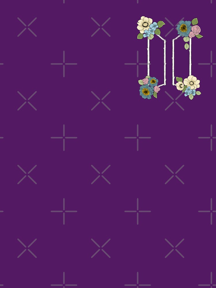 Small BTS Floral Logo by Mornin' Sunshine