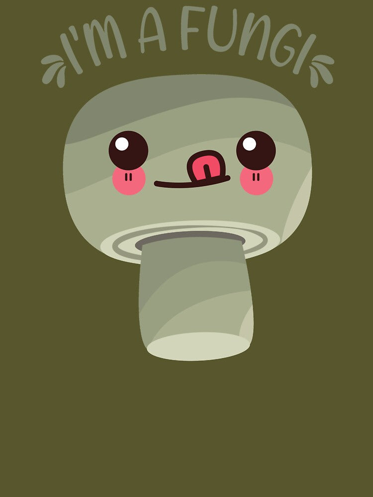 Im a fungi Kawaii mushroom by KawaiiPark