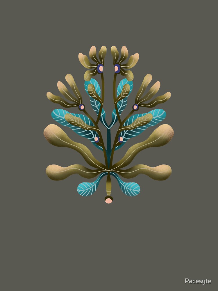 Botanical symmety  composition  number three by Pacesyte