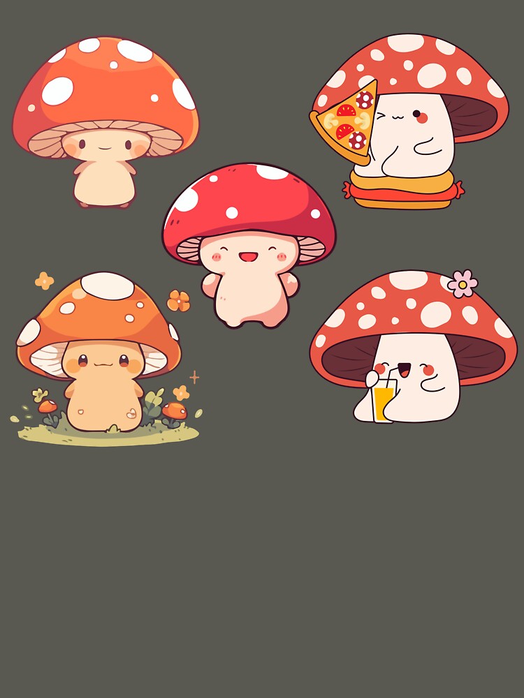 Cute mushroom by Manicreatives