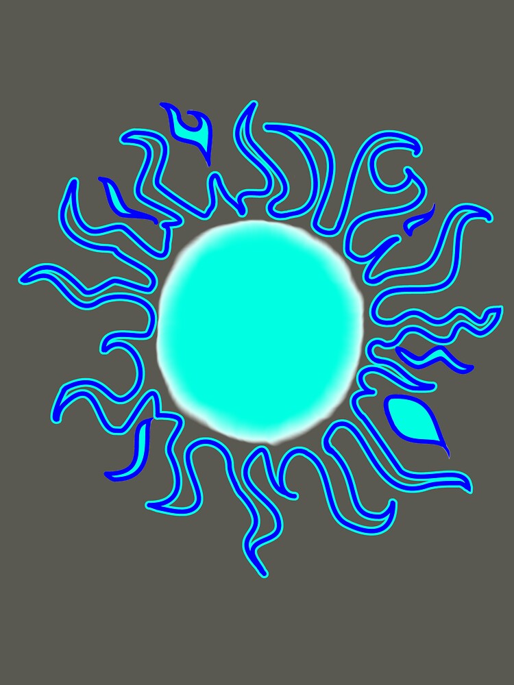 Blue sun just for fun by Scathach5Design