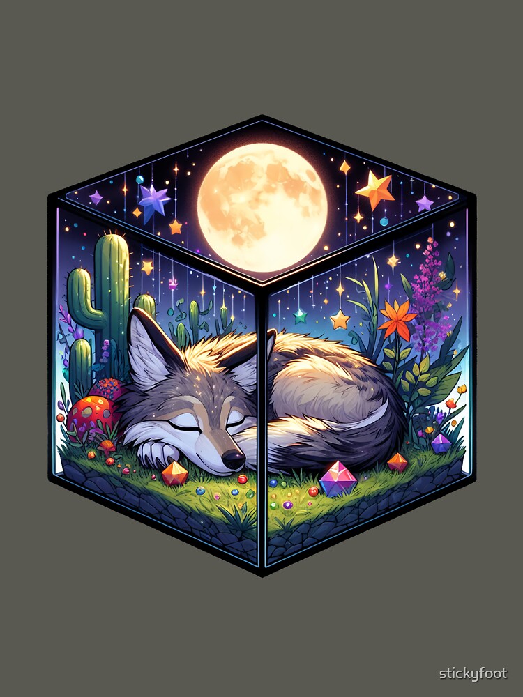 Sweet Dreams (Coyote) by stickyfoot