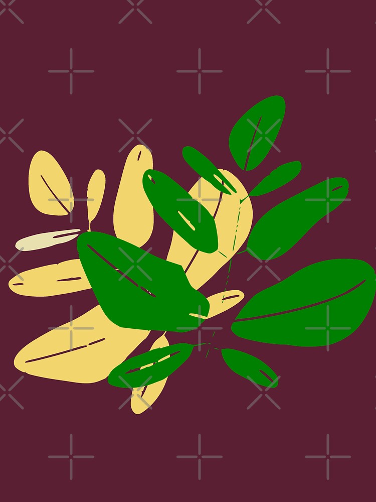 2 color leafs by Dipanjan20