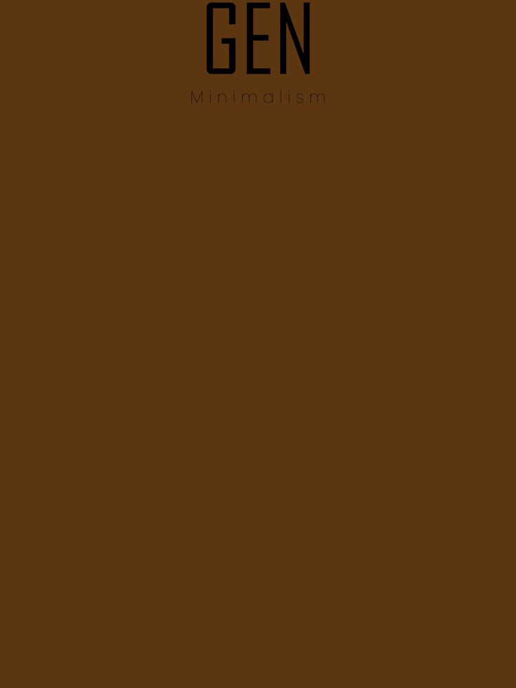 GEN brandnew collection by GEN-Minimalism