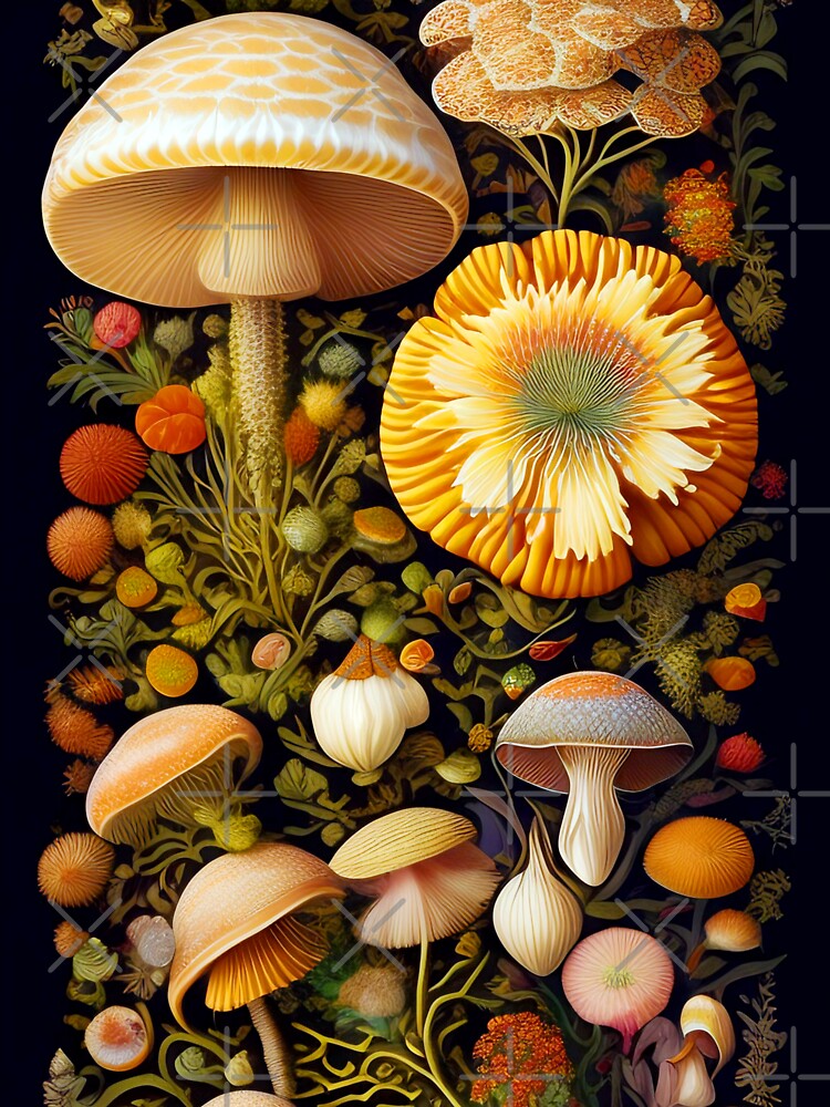 Mushroom Garden by Bunmigraphics