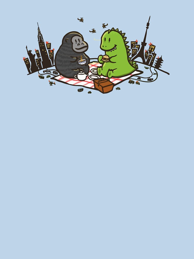 Godzilla By Kingkong Picnic by Volamhaifresh
