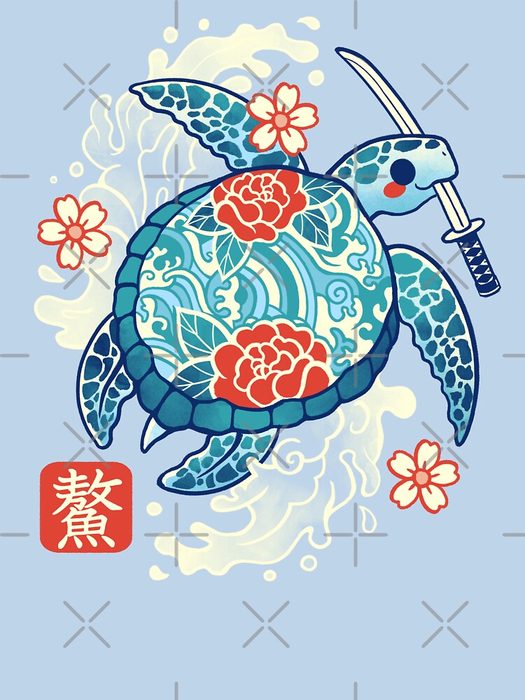 Japanese sea turtle by NemiMakeit