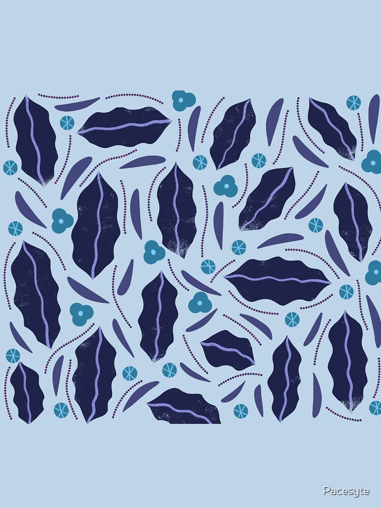 Blue botanical mood by Pacesyte