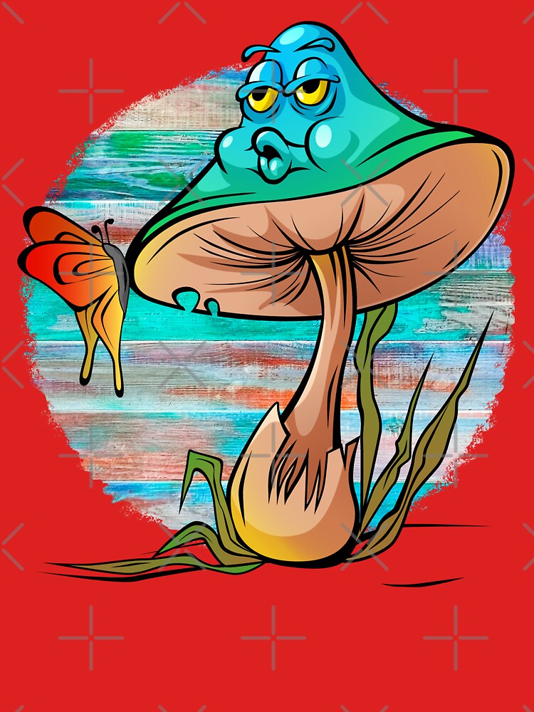 stranger mushroom classic tshirt by anandsiva2703
