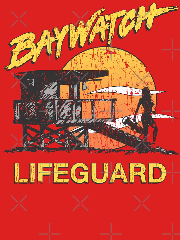 Baywatch Lifeguard Sunset 1989 by AstroZombie6669