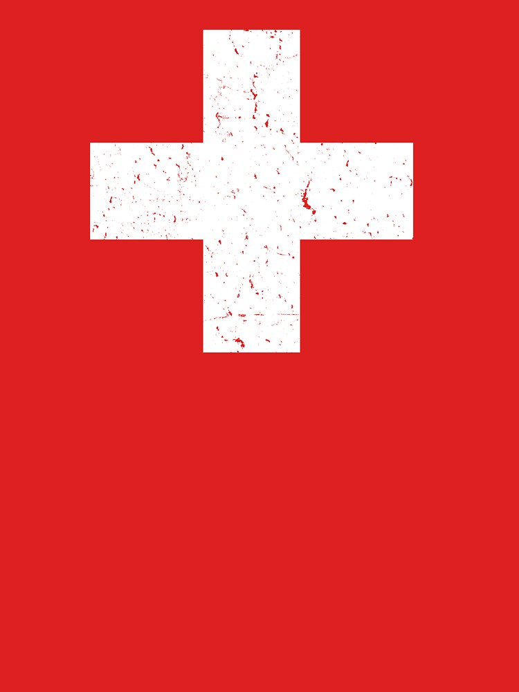 Vintage Swiss Flag by vladocar