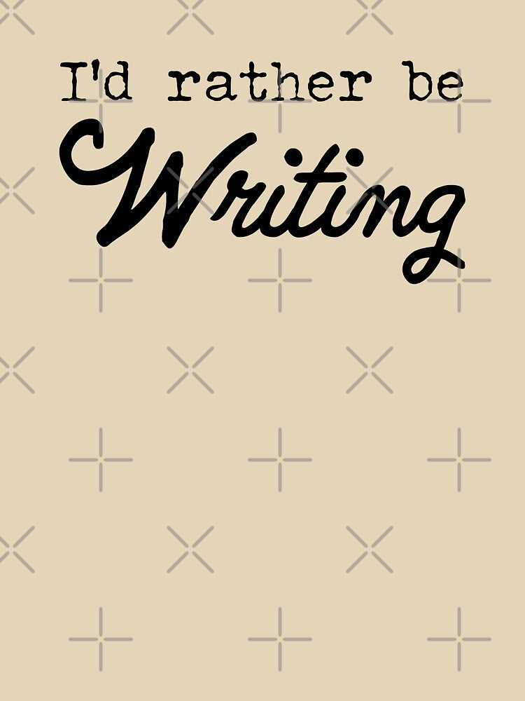 I'd rather be writing.  For authors and creative writing by Peter Orum