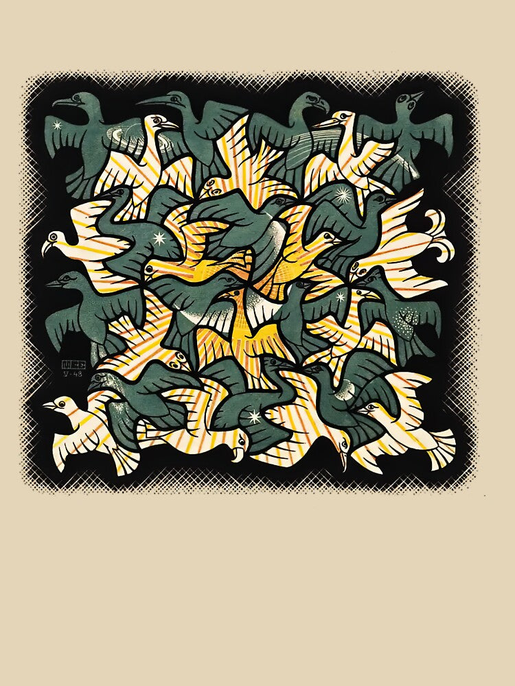 Escher - Sun and Moon by funnypixels