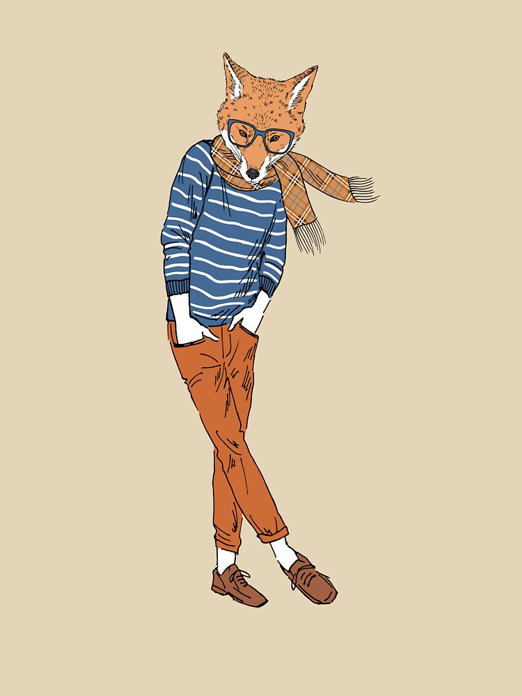 cool fox by Bertoldis