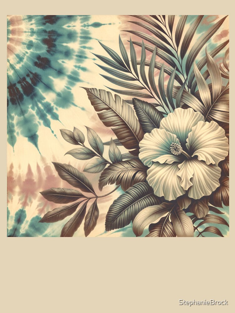 Retro Tropical Tie Dye 2 by StephanieBrock