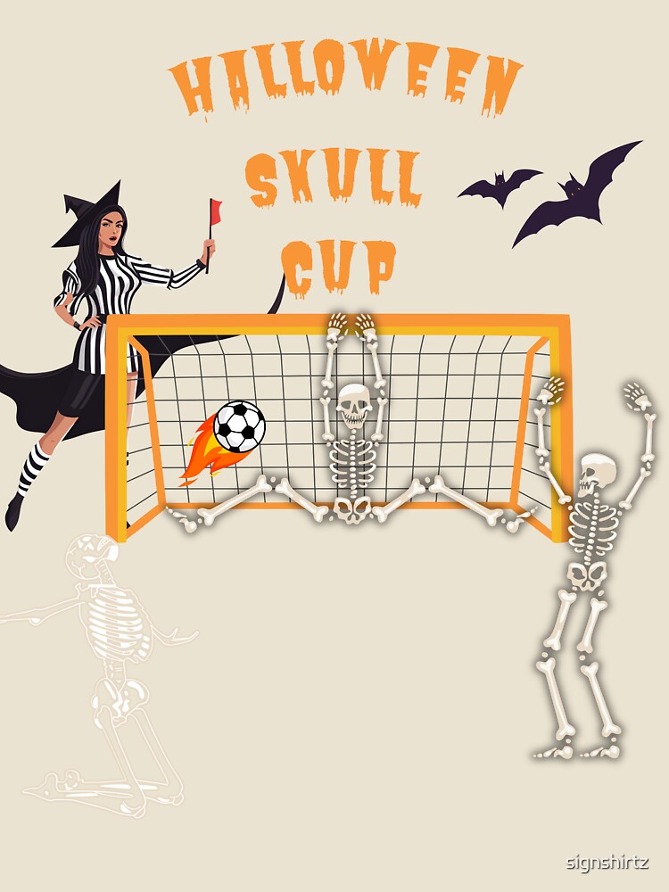 The Halloween Skull Cup - Skeleton Soccer by signshirtz
