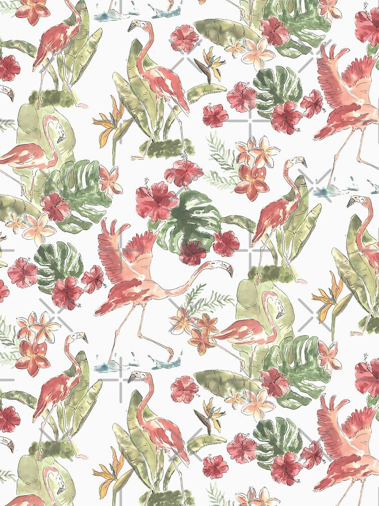 flamingos by Chaosvibe