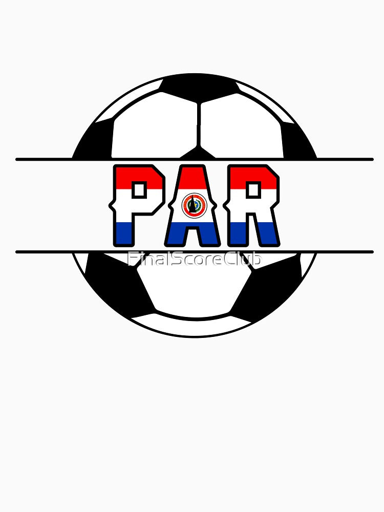 Paraguay Soccer PAR Design by FinalScoreClub