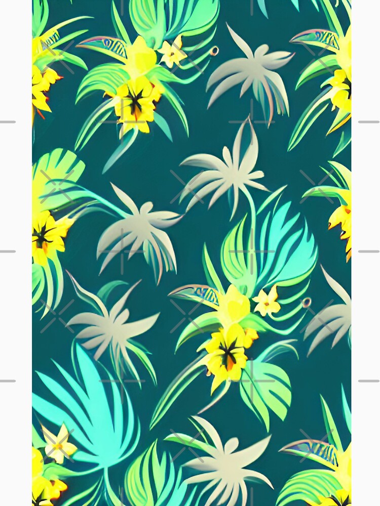 Tropical Floral Design Pattern by KishShop