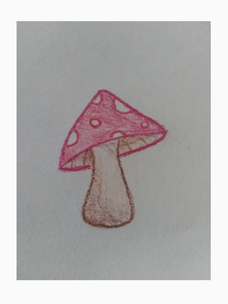 Cute small red mushroom by SaoirseSticker