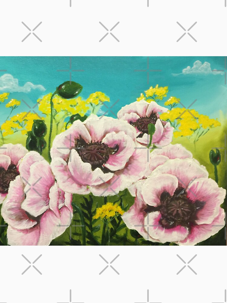 Pink Poppies by Heather Thomas Olson