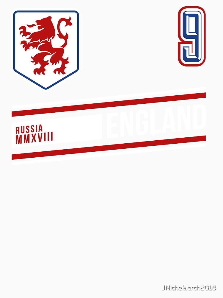 England Jersey Style World Cup Shirt by JNicheMerch2018