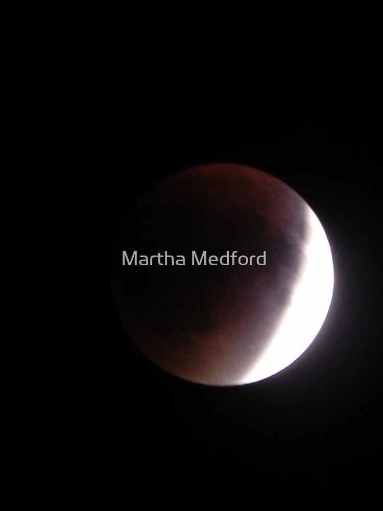 Supermoon Eclipse by Martha Medford
