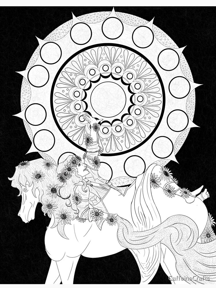 The Sun by CaffeineCrafts