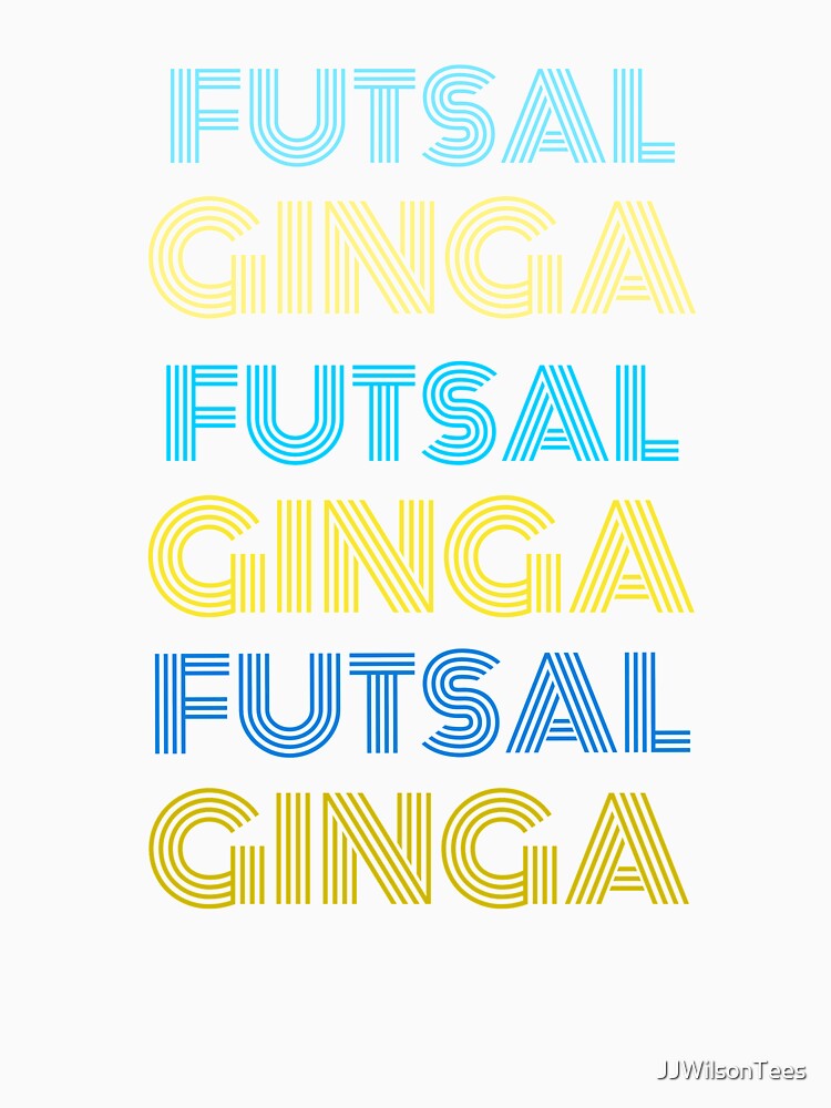 Futsal and Ginga Retro Design by JJWilsonTees
