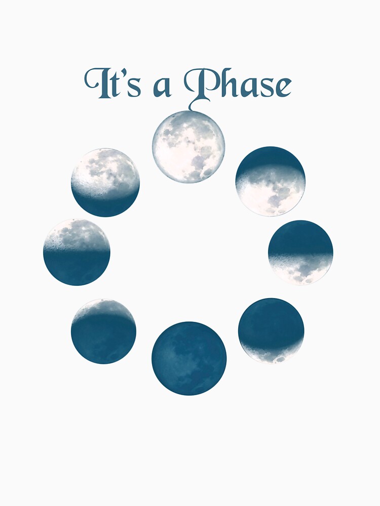 It's a Phase (phases of the moon) by Delfyn Studios