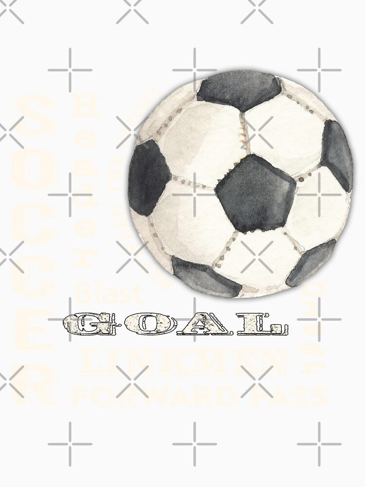 Soccer Art 2 by Jean Plout