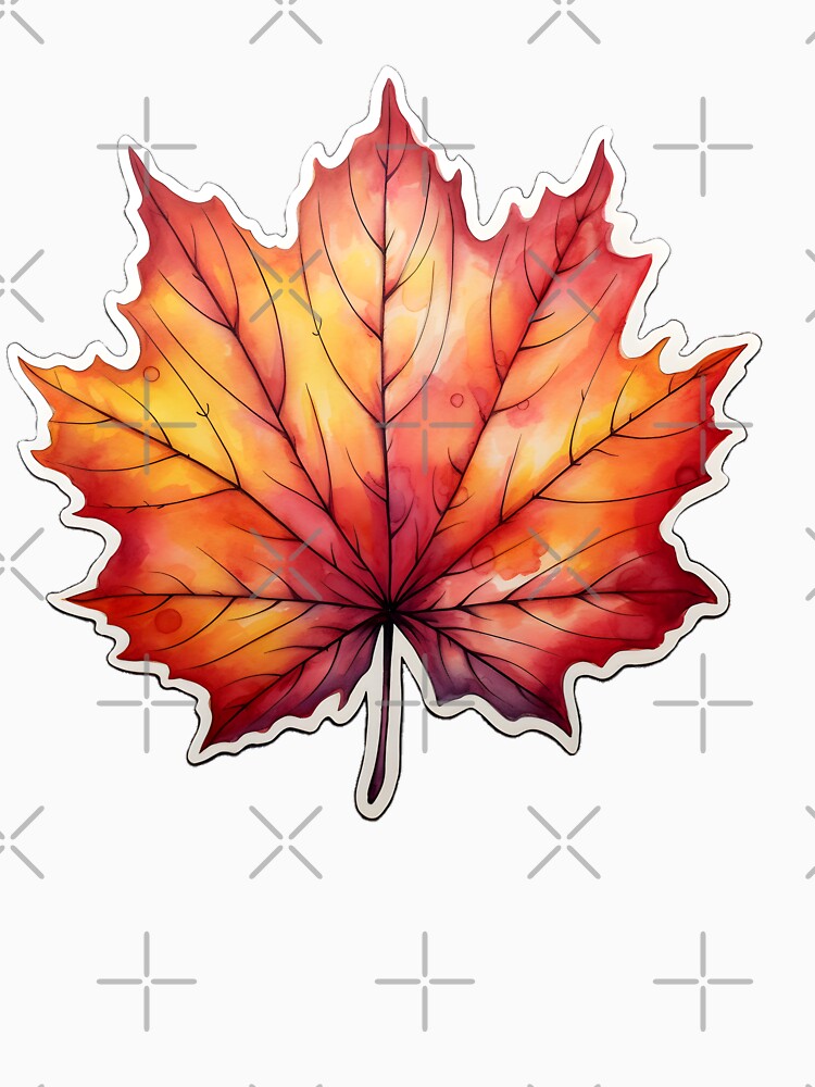 Autumn fall leaf by Trendy-Artistry