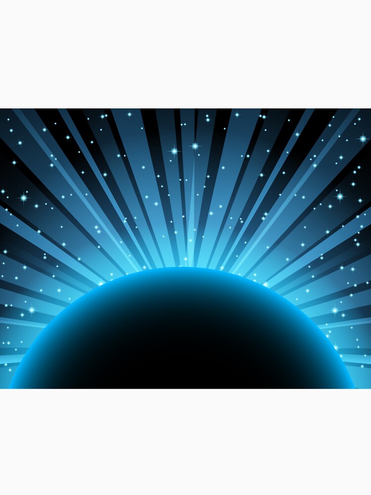 Glowing Blue Moon by cindyfordyce