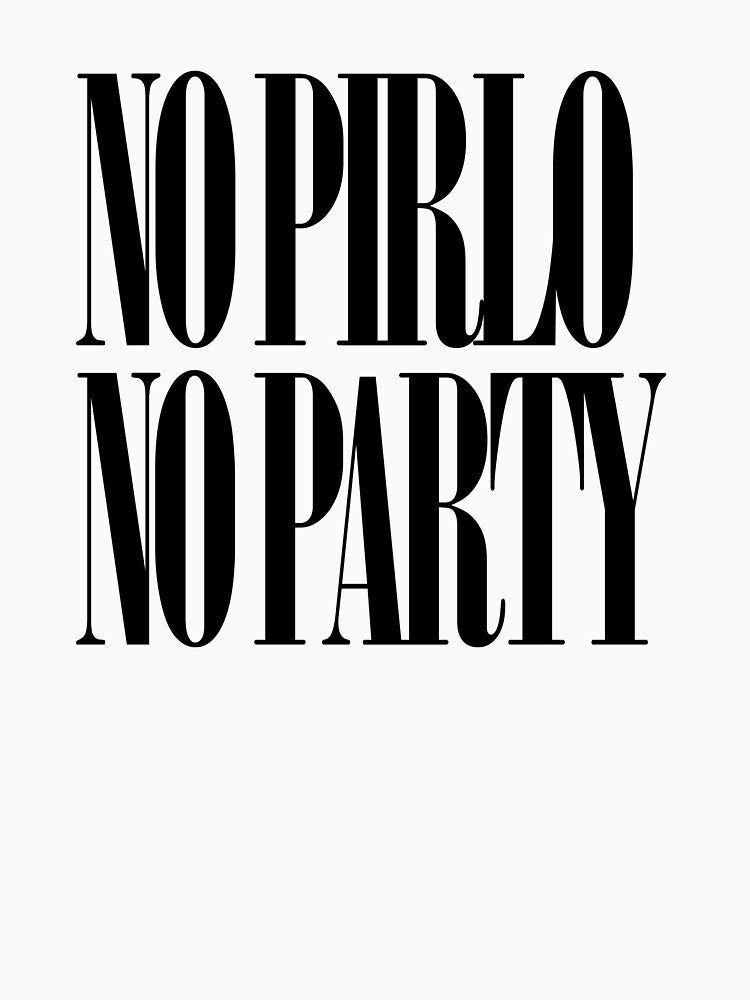 No Pirlo No Party by Manser
