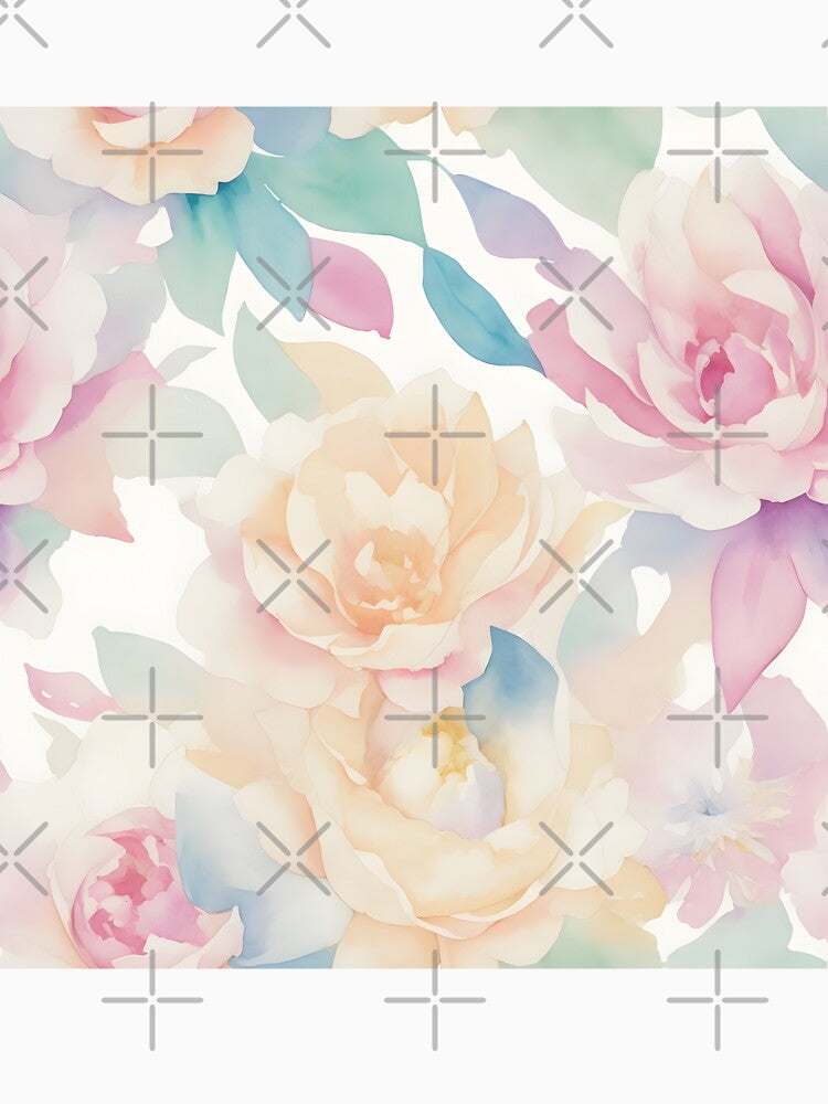 The soothing hues of watercolor florals by Neranchara