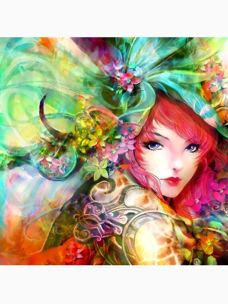 Colorful Woman Merchandise by cindyfordyce