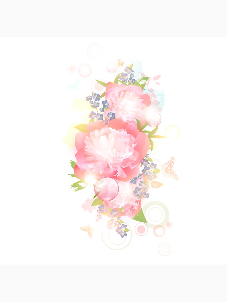 Soft Pink Floral Merchandise by cindyfordyce