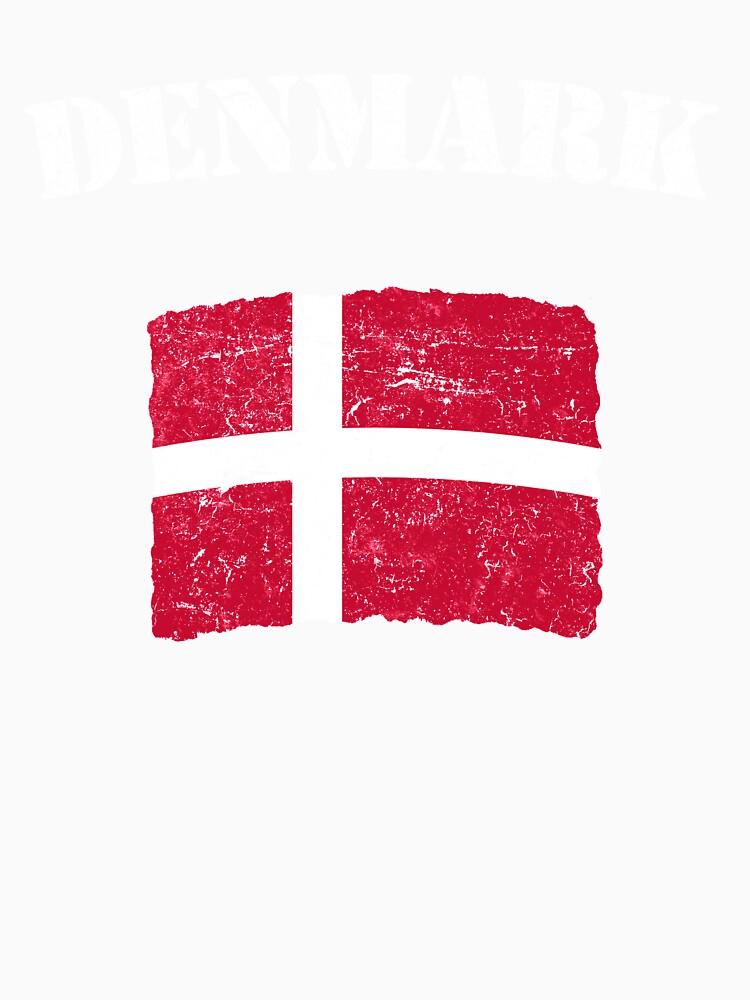 Vintage Denmark Danish Flag by vladocar
