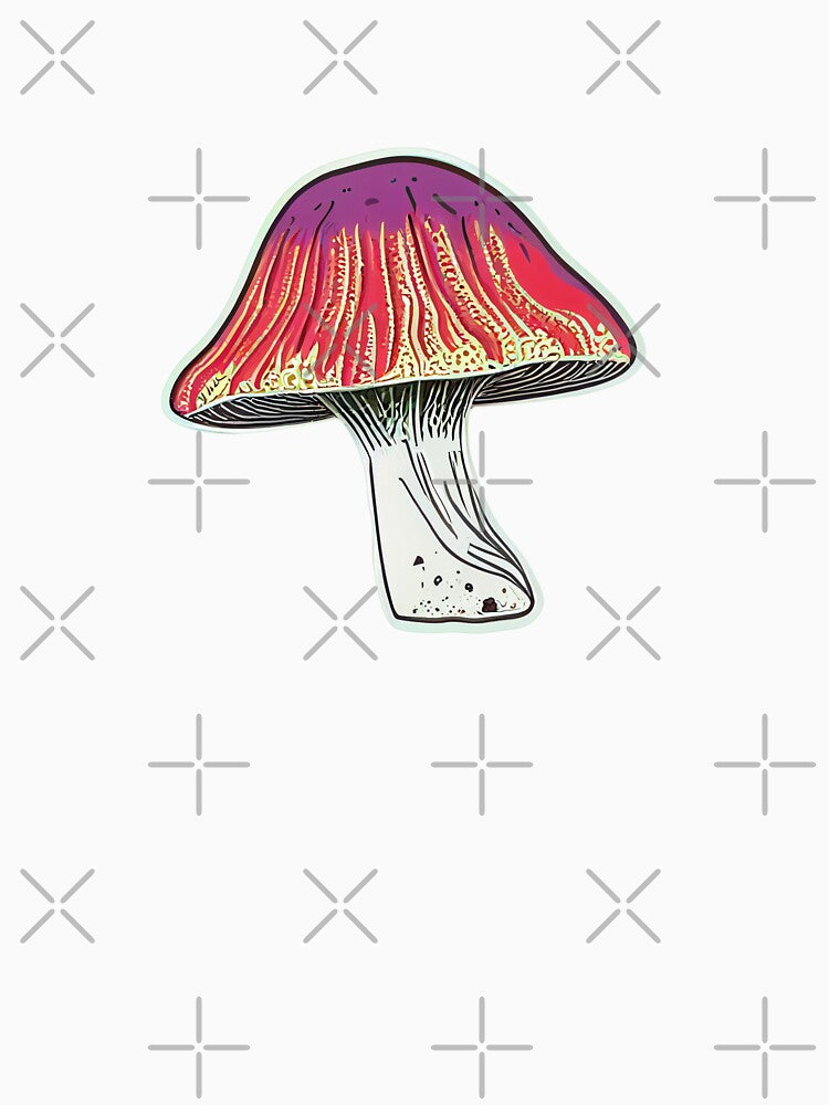 1980s retro mushroom by mzchu