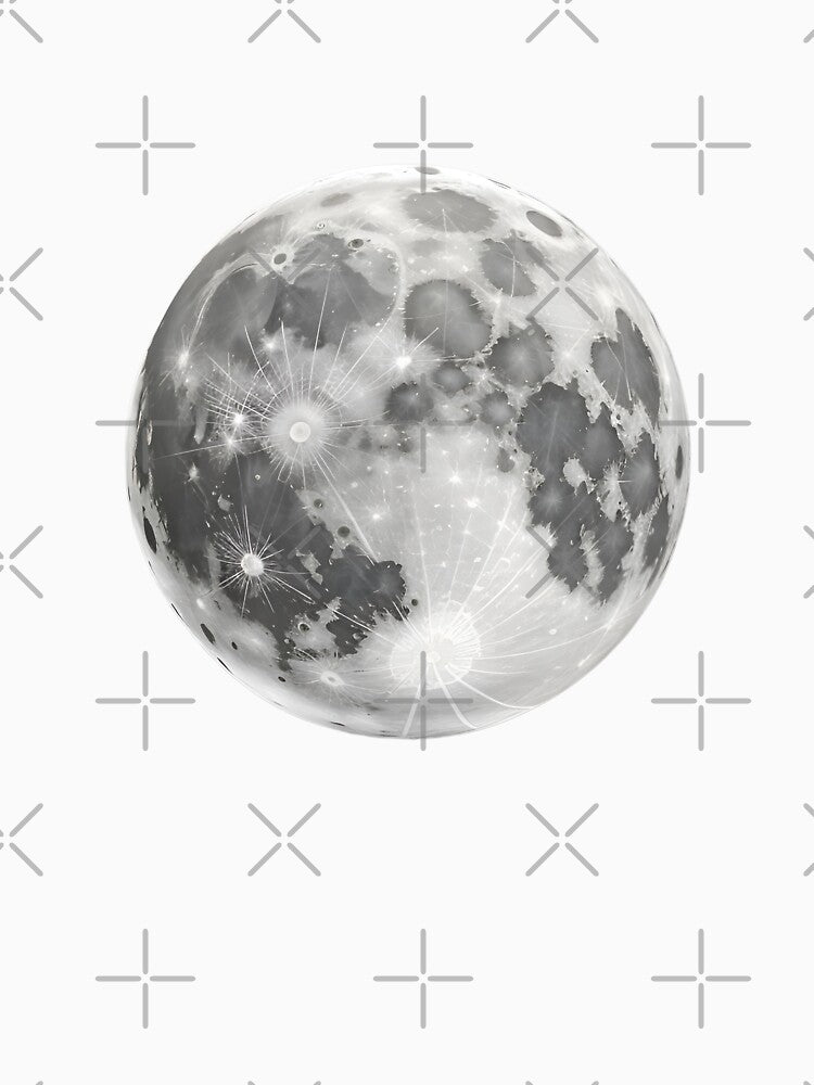 A moon by INKNIK